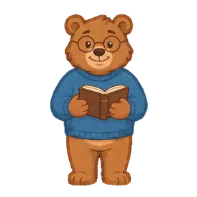 Миша с книгой